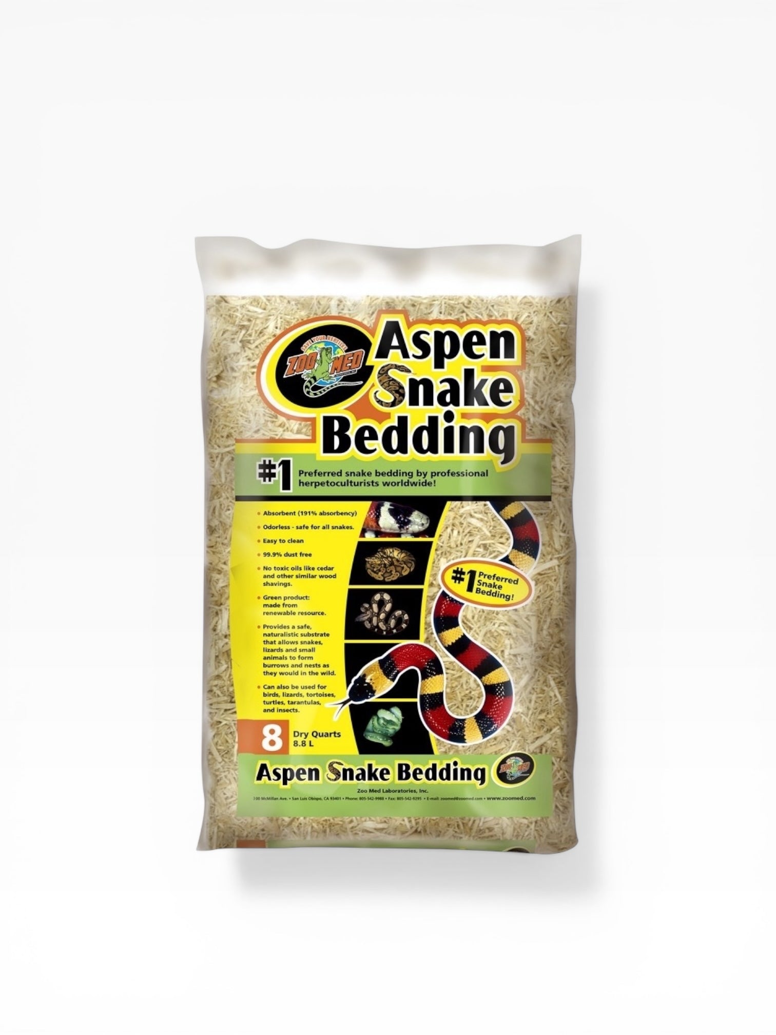 Zoo-Мed Aspen Snake 4.4л-постелка за змии