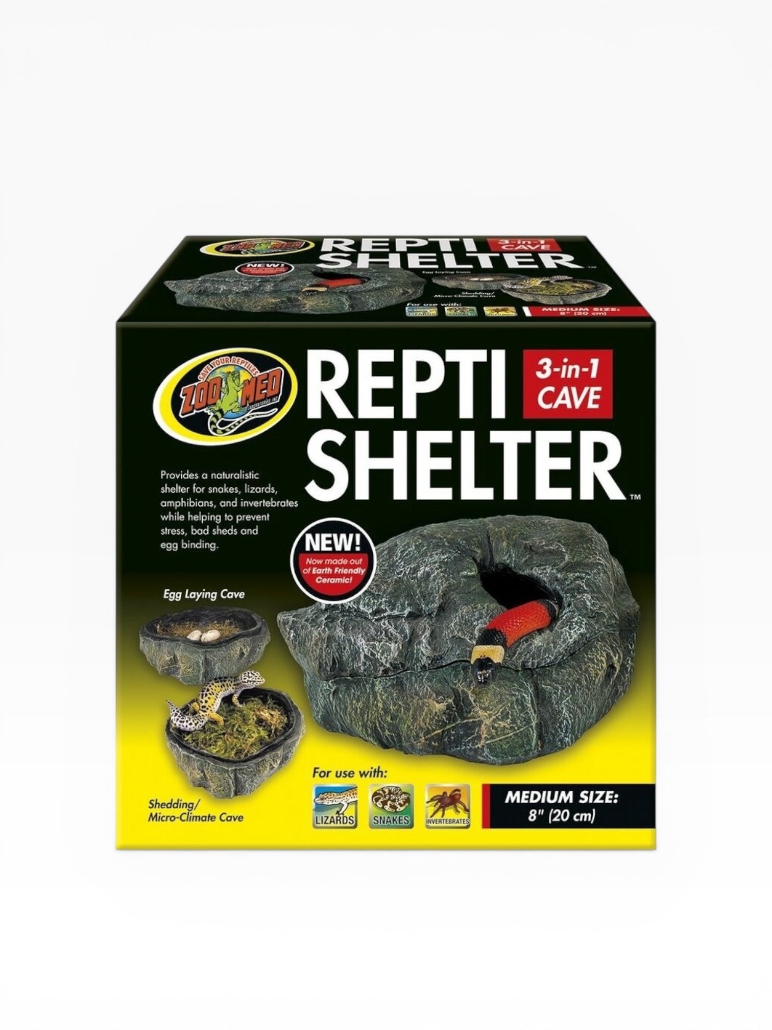 Repti Shelter 3-in-1 Cave M
