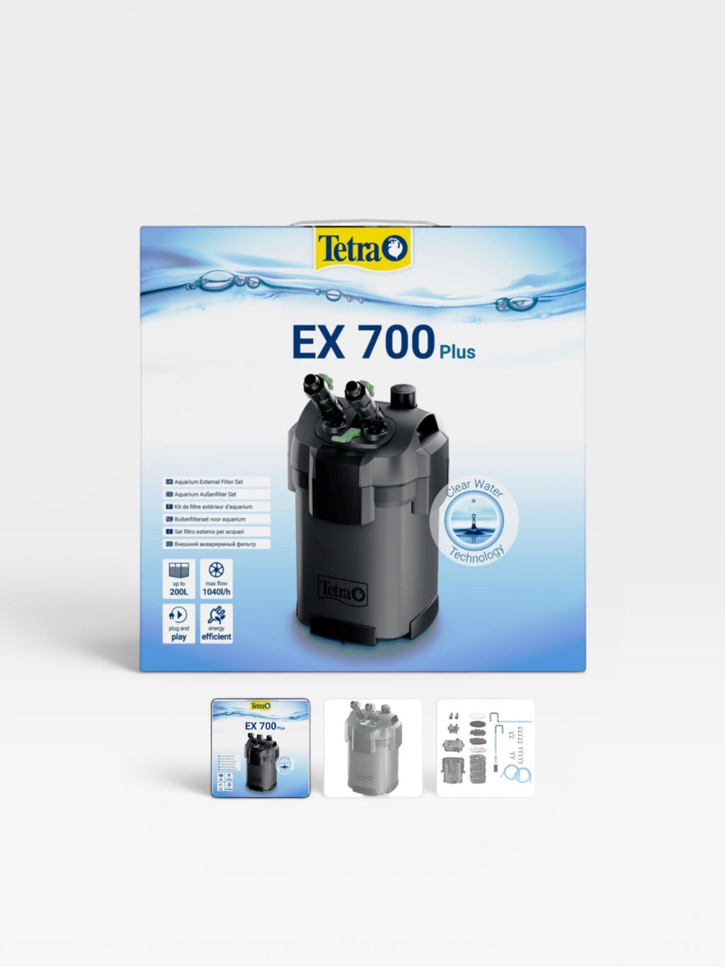 Tetra EX 700 plus complete external filter set