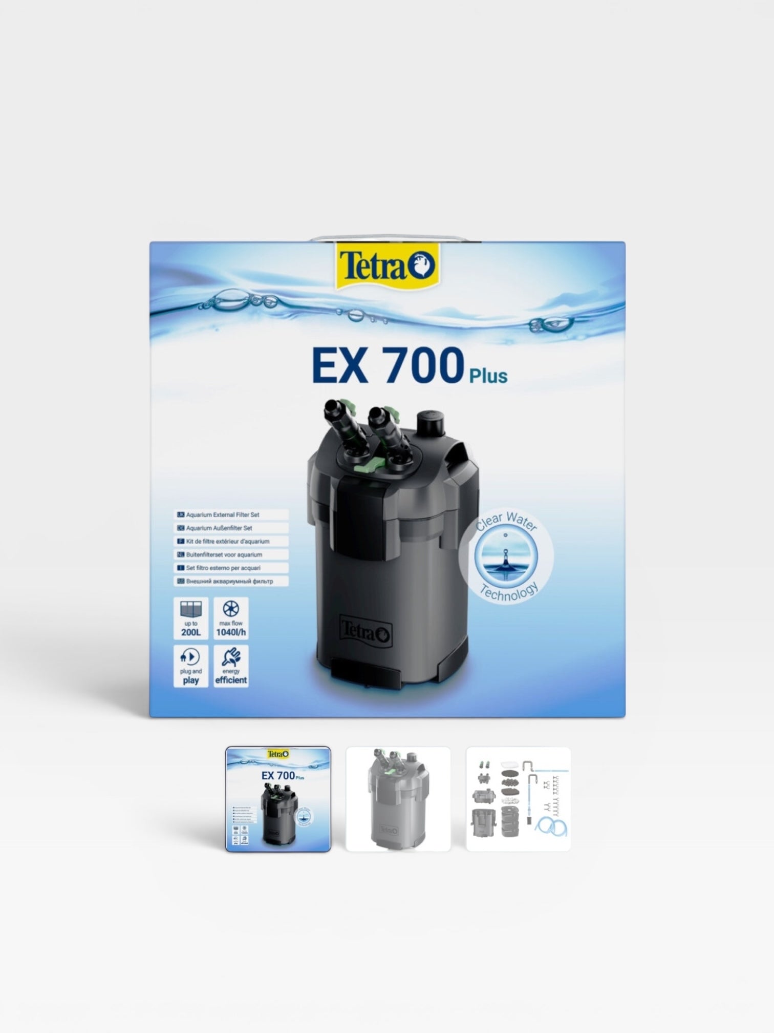 Tetra EX 700 plus complete external filter set