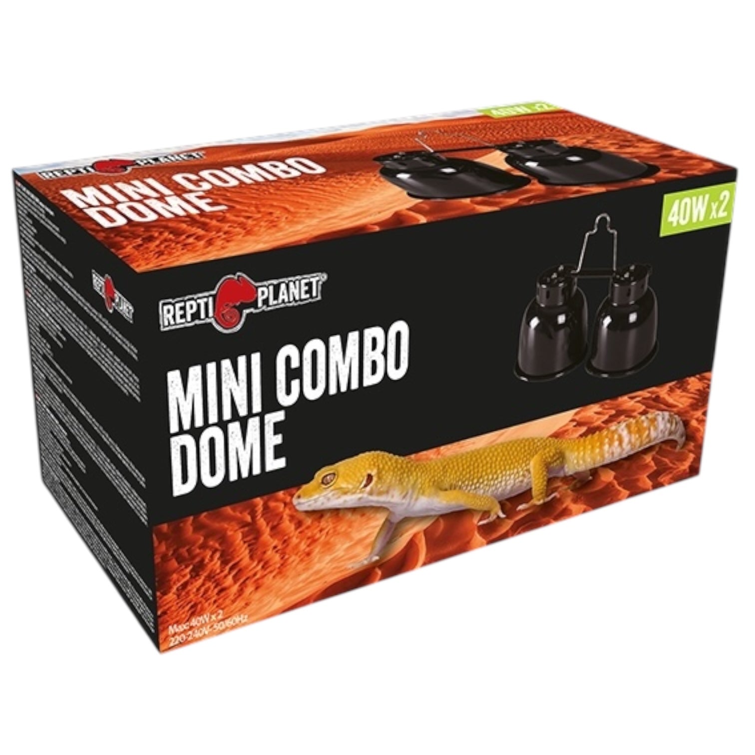 Repti Planet Mini Combo Dome Lamp 2x40w-Осветително тяло